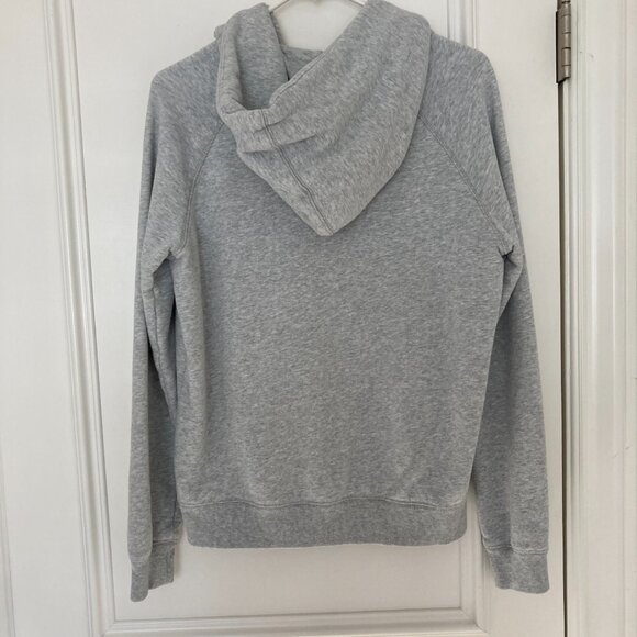 Nike logo heathered gray zip hoodie - Picture 10 of 13